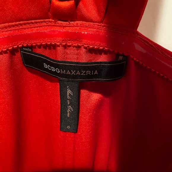 BCBGMaxAzria red dress - Picture 4 of 4